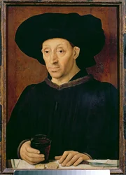 Man met een Glas Wijn
